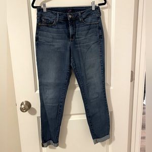 NYDJ cropped blue denim size 6